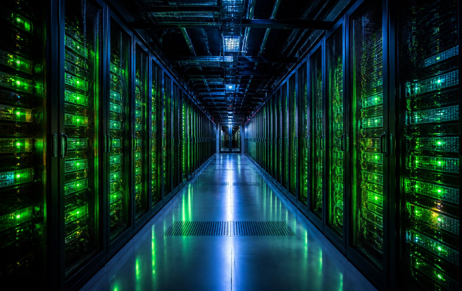 Corredor do datacenter
