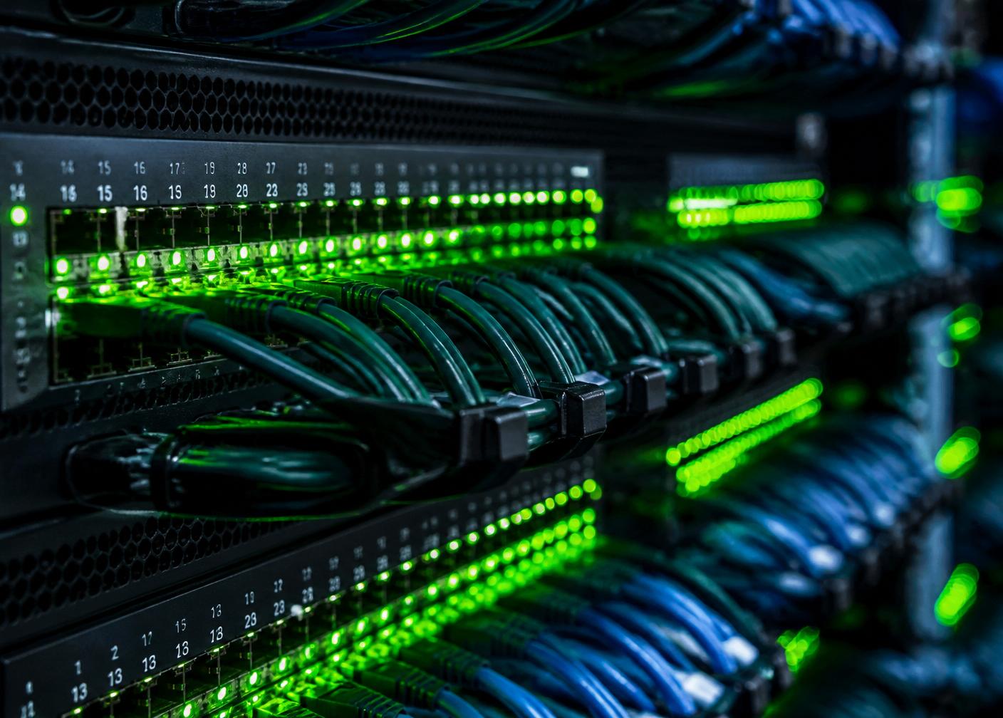 Cabos do datacenter